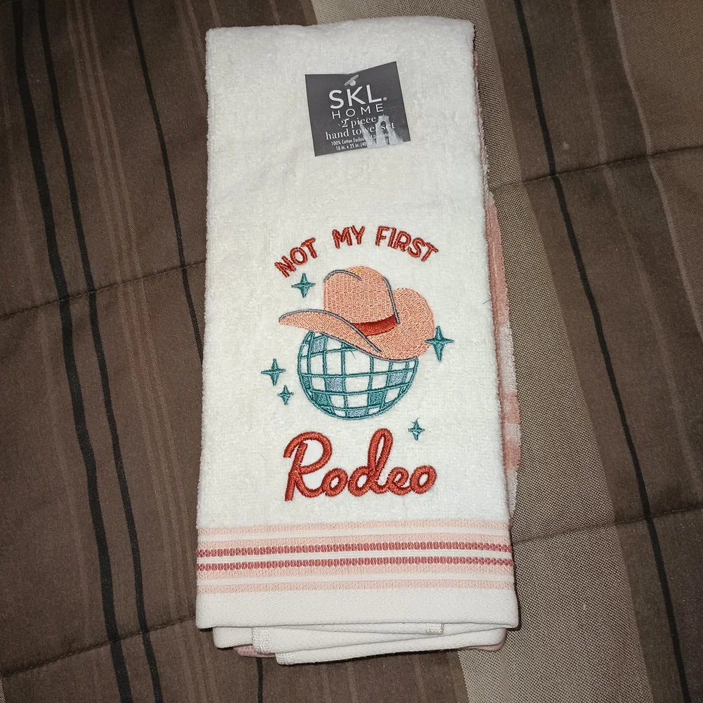 SKL Home‎ 'Not My First Rodeo' Kitchen Towel Set of 2